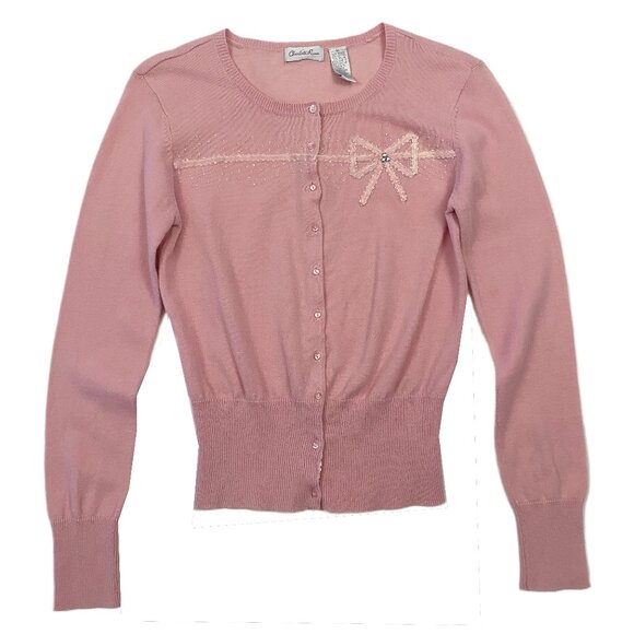 Charlotte Russe Sweaters - y2k ballet core embellished sweater